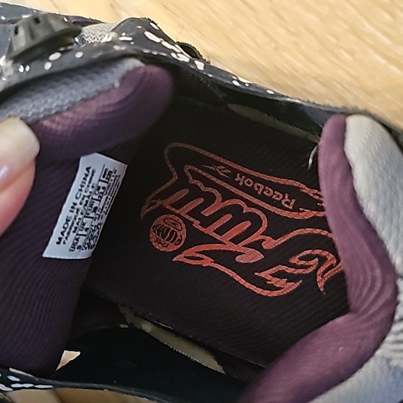 REEBOK Navy/Grey/Purple Instapump Fury SP - Picture 6 of 7